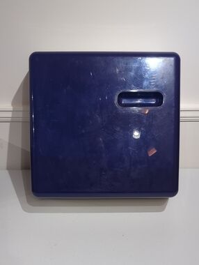 Vintage Ikea Mjörn bathroom cabinet Space Age design 90s